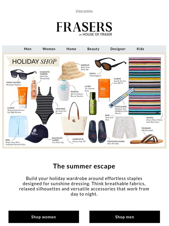 Holiday pending…