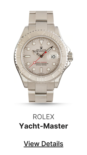 Used Rolex Yacht-Master 40 Ref 16622 Platinum Timing Bezel