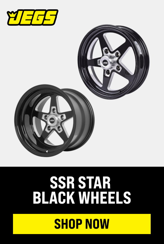 SSR Star Black Wheels