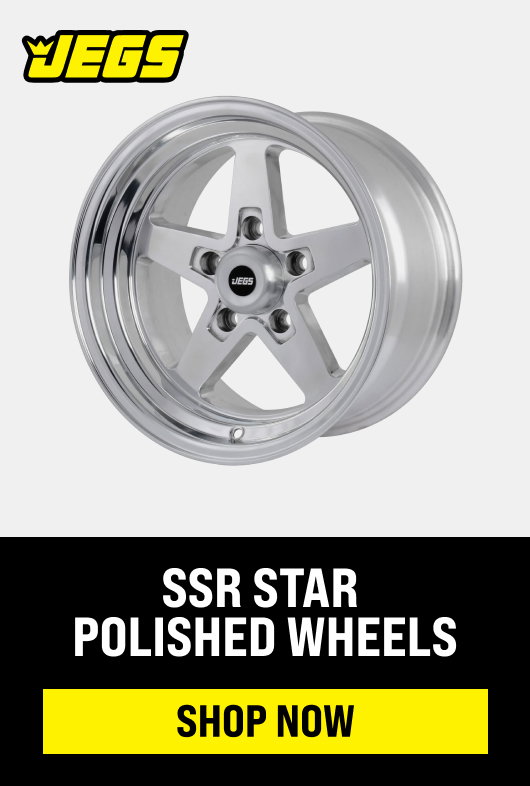 SSR Star Polished Wheels