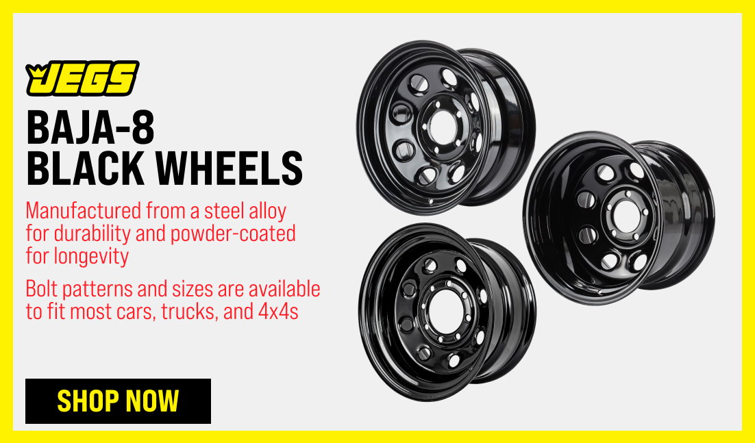 Baja-8 Black Wheels