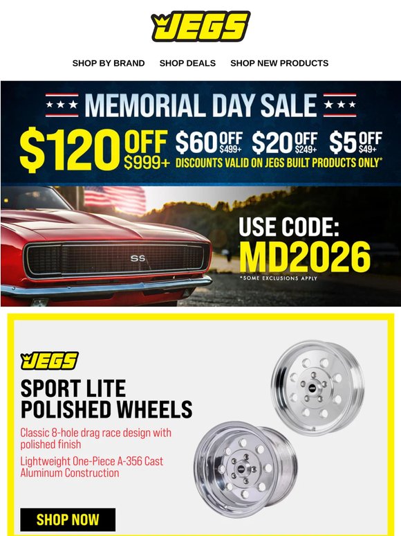 Find Your Next Set of JEGS-Built Wheels