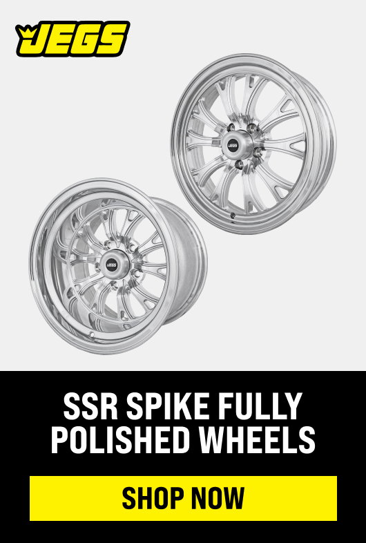 SSR Spike Fully Polished Wheels