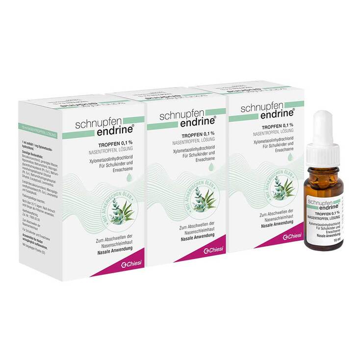 schnupfen endrine Tropfen 0,1%⁵