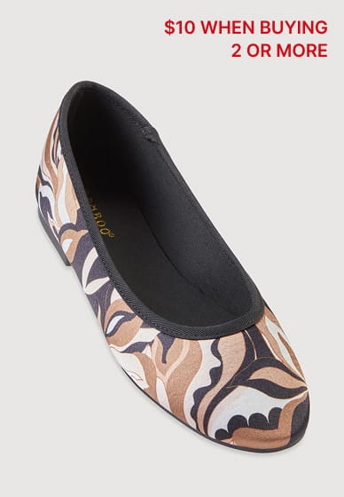 Shop Almond Toe Ballerina Flats