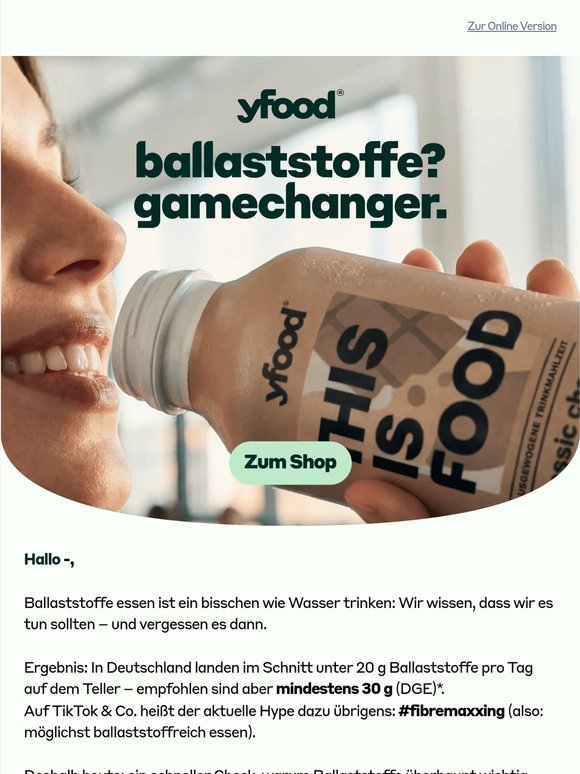 Isst du genug Ballaststoffe?