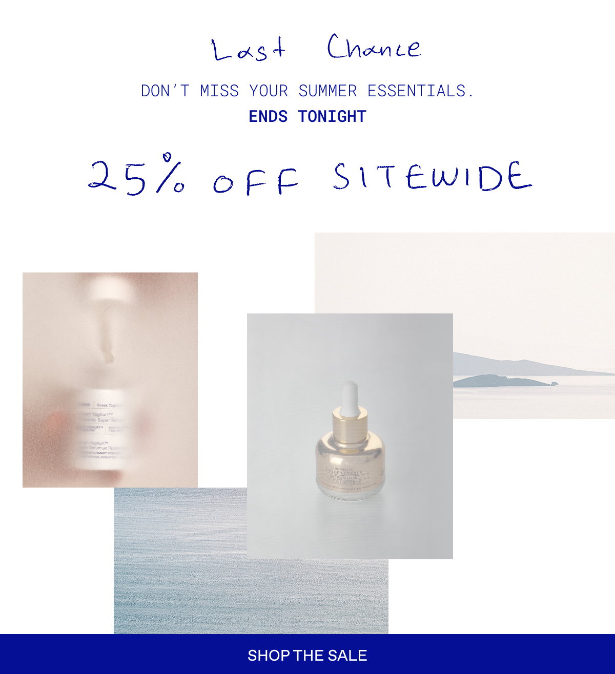 25% off site wide last chance