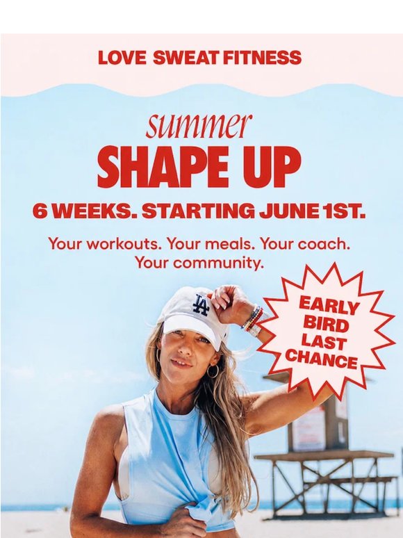 Summer Challenge - Early Bird Last Call ⏰