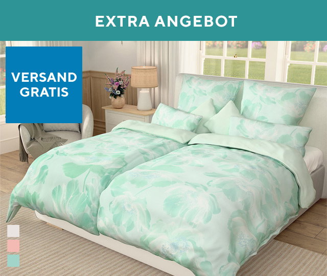 Extra-Angebot: 801685 JERYMOOD Wendebettwäsche 8tlg.