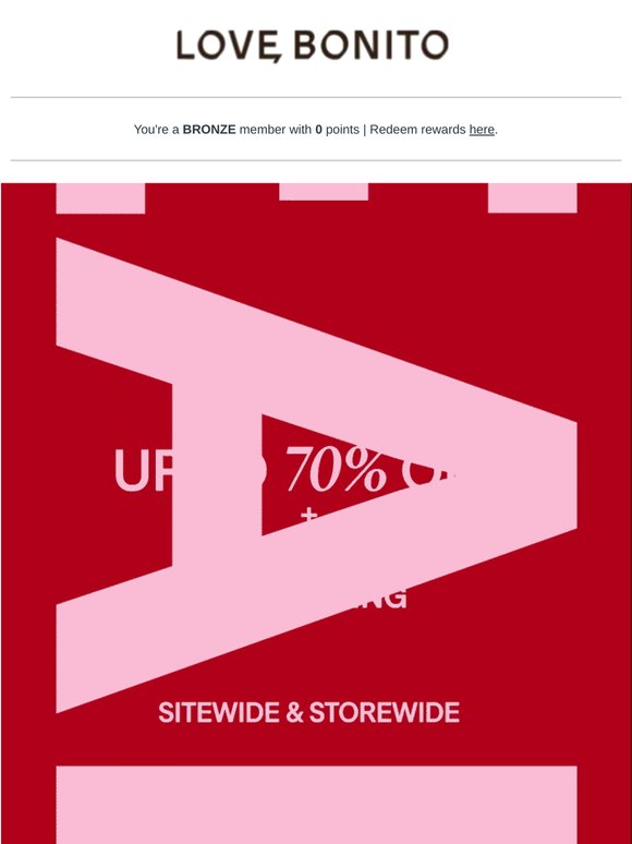 🎉 Sale starts now: UP TO 70% OFF 🎉