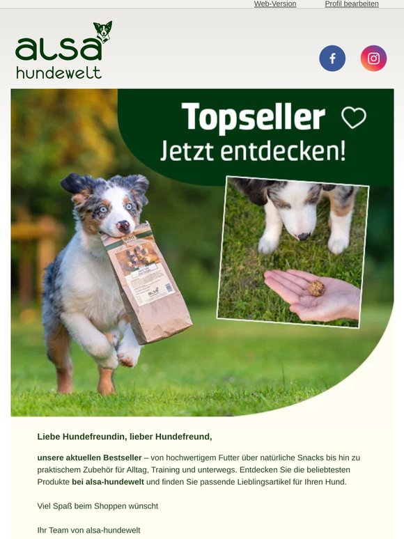 🐕‍🦺 Topseller und Lieblingsprodukte – jetzt entdecken!