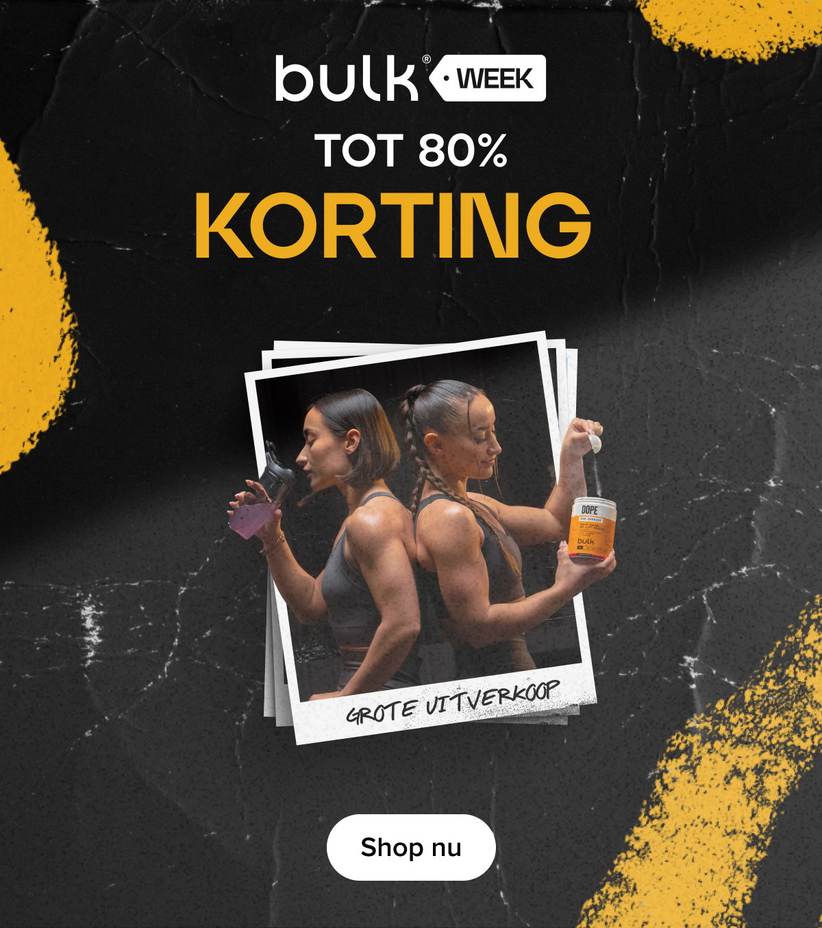 TOT 80% KORTING