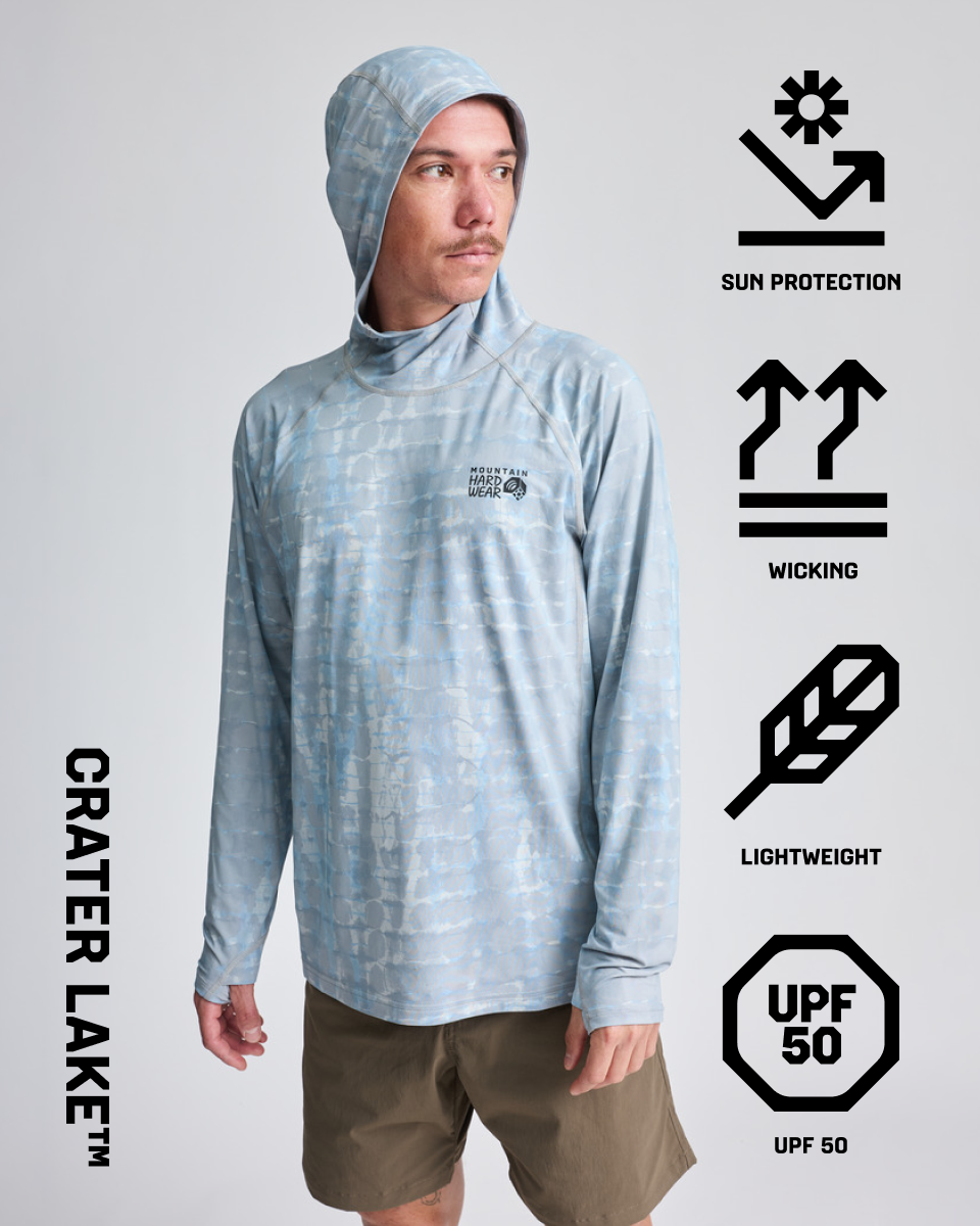 Crater Lake™: Sun Protection; Wicking; Lightweight; UPF 50