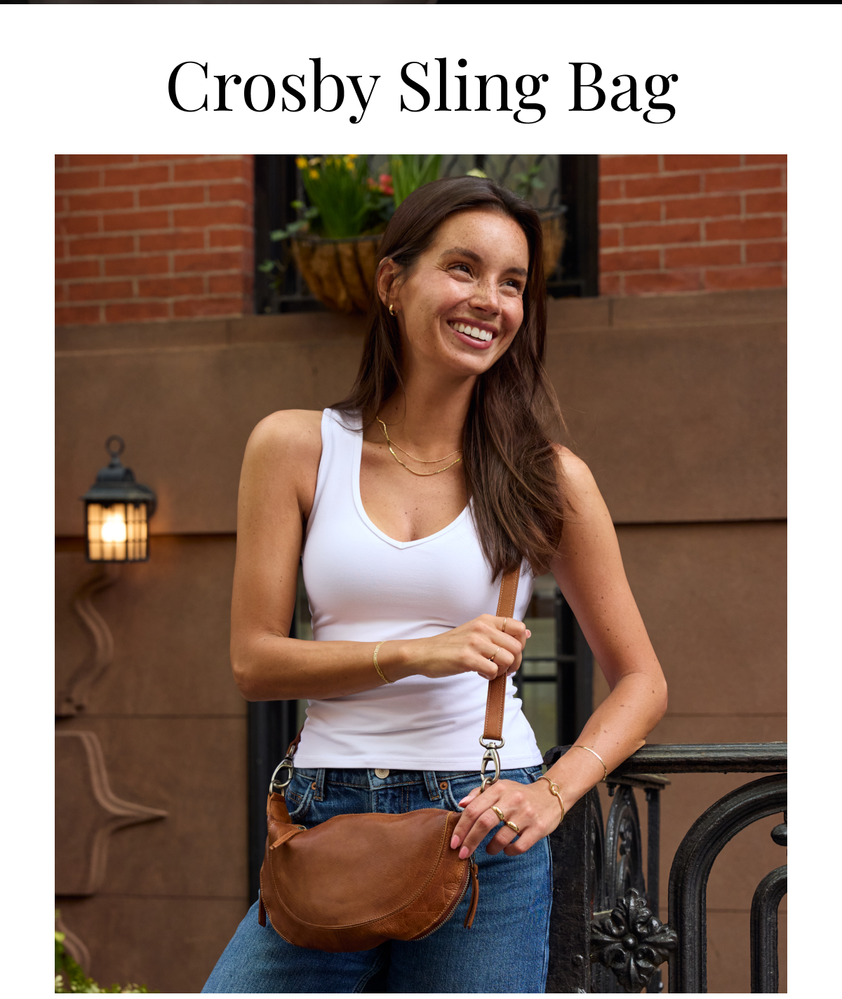 Crosby Leather Sling Bag