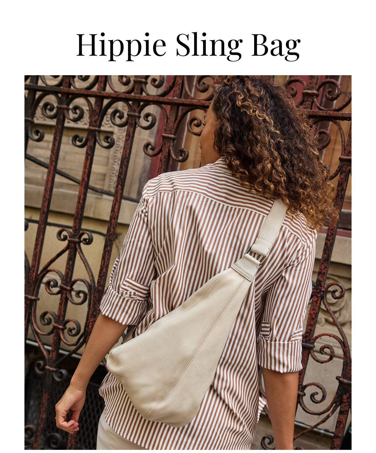 Hippie Leather Sling Bag