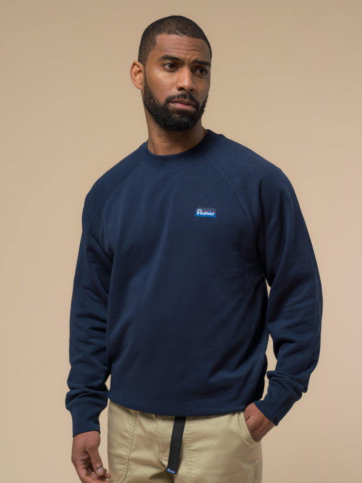 Original Logo Sweatshirt in Navy Blue