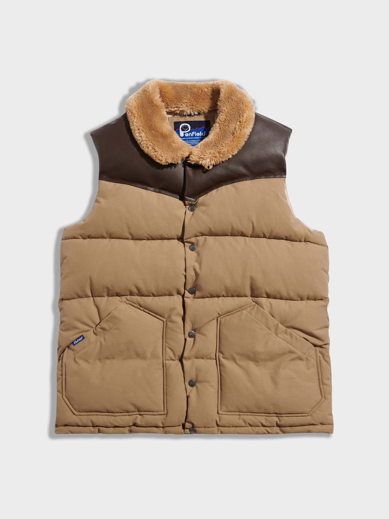 Image of Rockwool Vest in Lead Gray