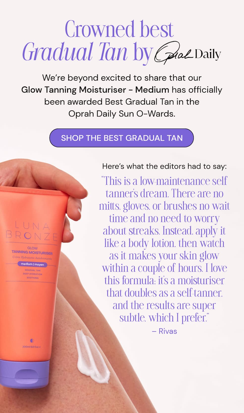 Best gradual tan