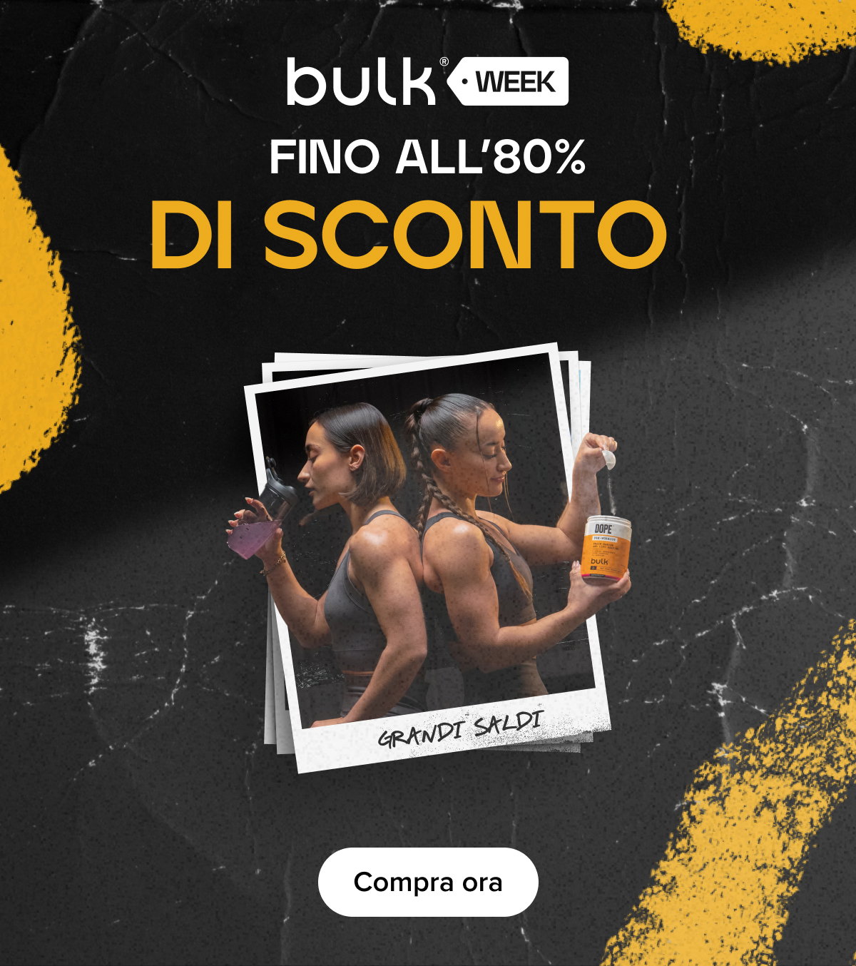 FINO AL 80% DI SCONTO