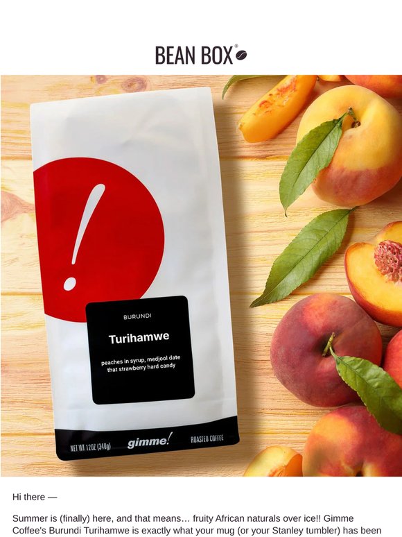 Maryna here: this is peach tea. Trust me.