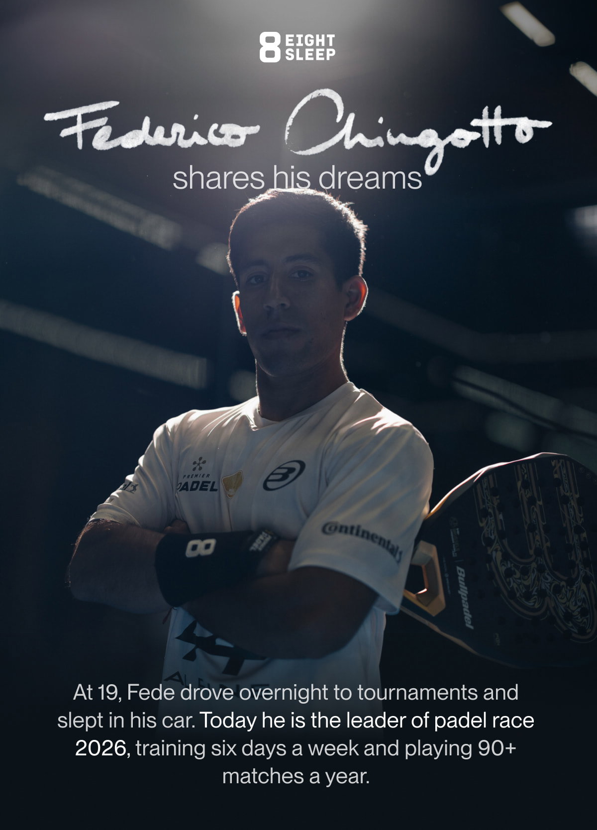Federico Chingotto shares his dreams
