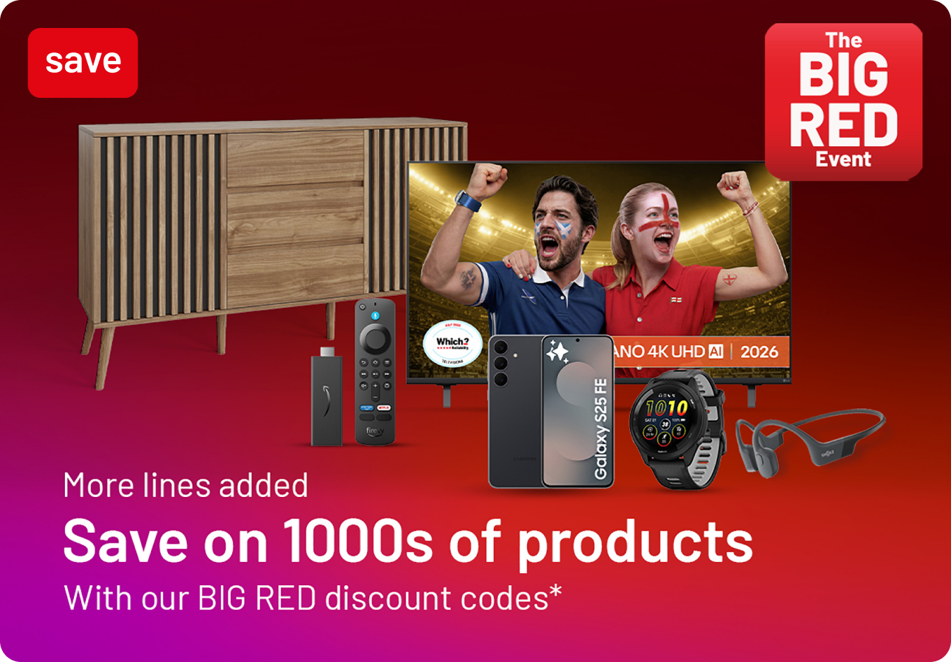 Big red event