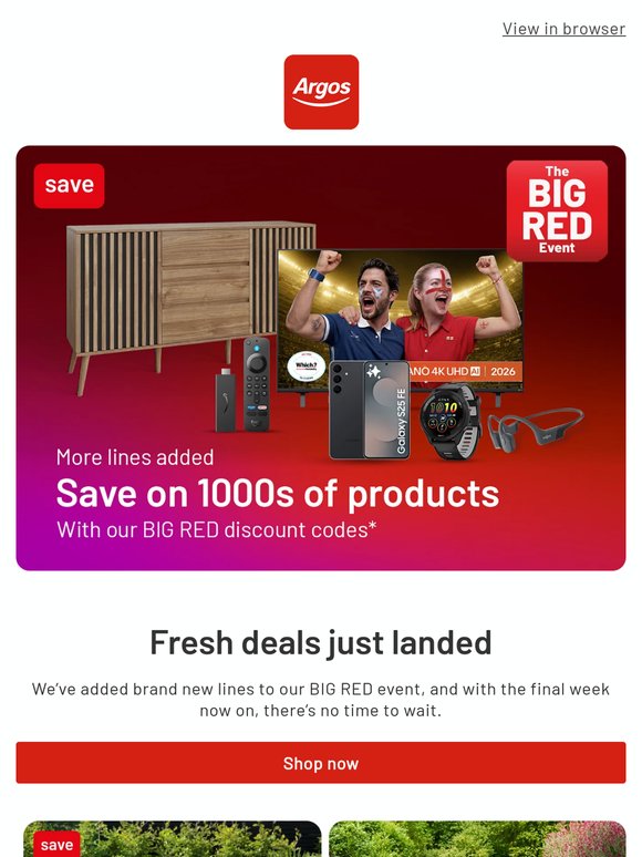 New lines added | Big Red is bringing the heat ☀️