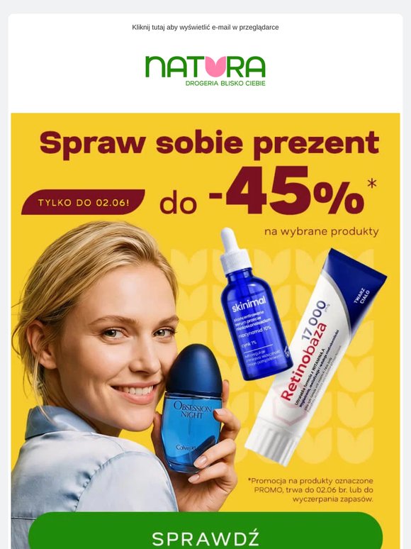 🥳 Spraw sobie prezent do -45%