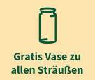 Gratis Vase zu allen Sträußen