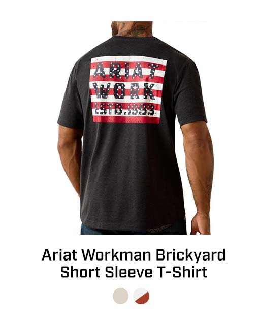 Ariat Workman Brickyard Tee