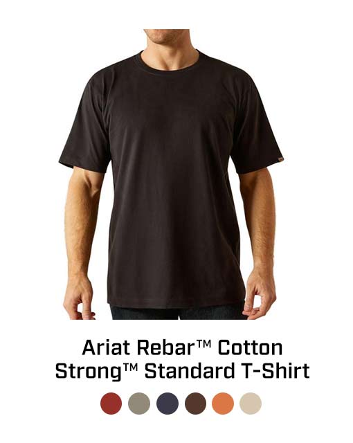 Ariat Rebar Cotton Strong Standard Tee