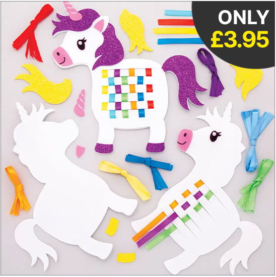 Rainbow Unicorn Weaving Kits