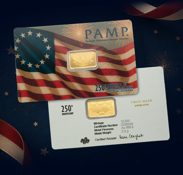 5 g Gold America the Free Bald Eagle Bar