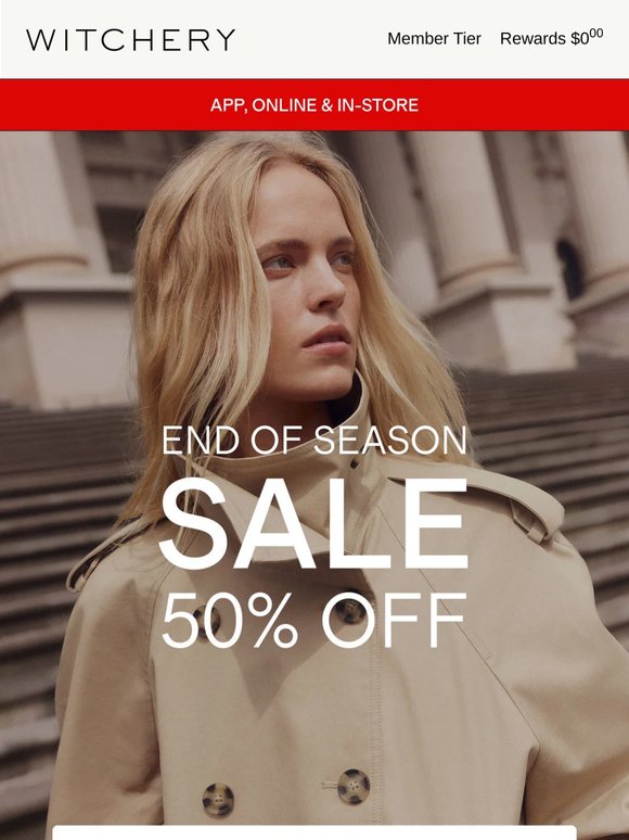 Enjoy 50% Off Outerwear for Your Winter Rotation