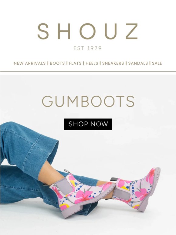 Not your average gumboots