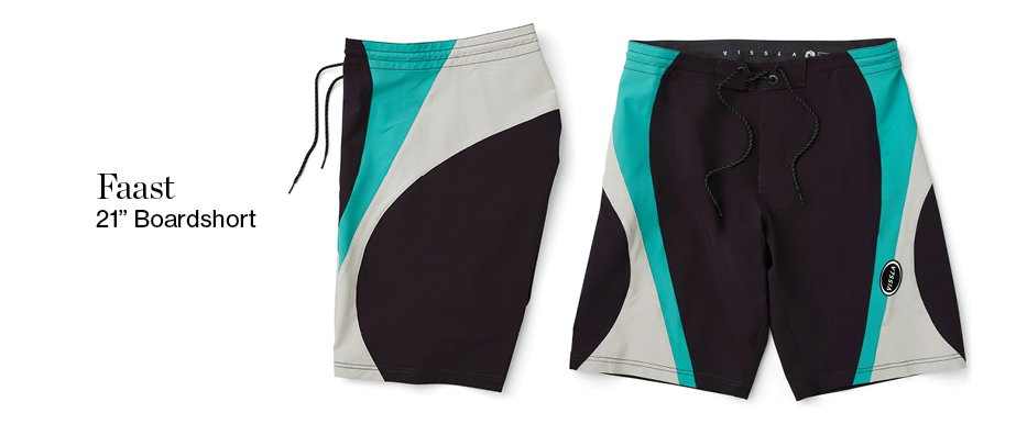 The Faast 21" Boardshort in Phantom