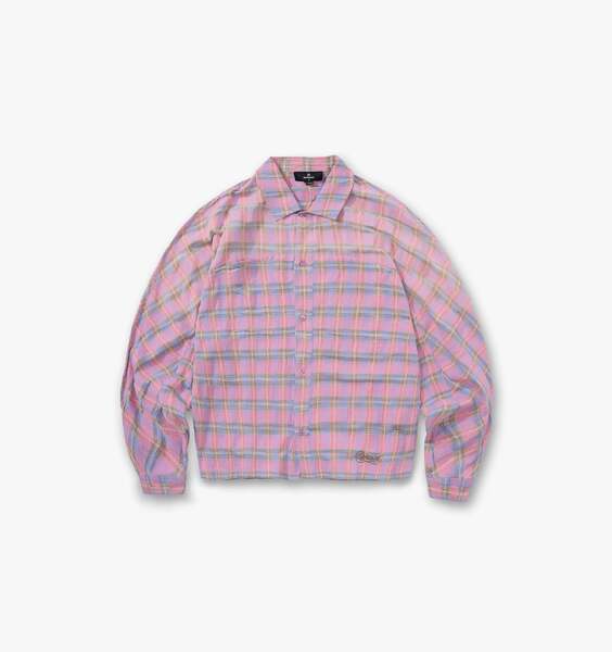 Santa Monica Flannel Shirt - Blush