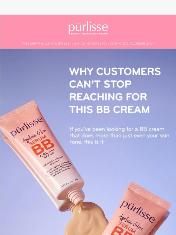 Why Everyone Loves Ageless Glow BB Cream SPF 40 ✨