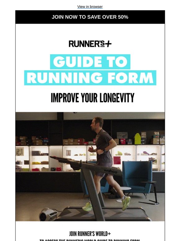 NEW: The Runner's World Guide to Running Form