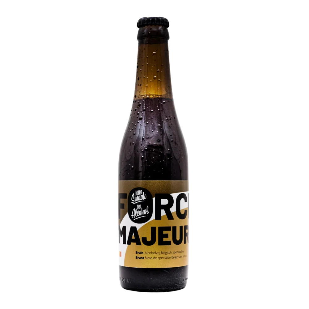 Image of Force Majeure Double (Bruin) - Non Alcoholic Beer