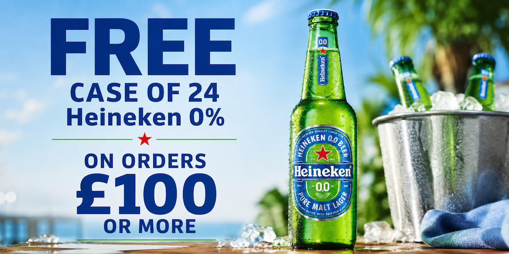 Case of 24 Heineken Bottles - £10