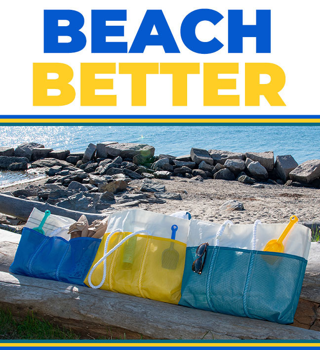 Beach Better with New Beachcomber Bags