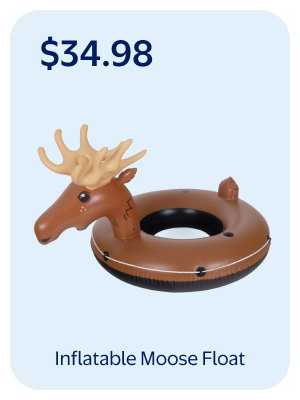 Inflatable Moose Float