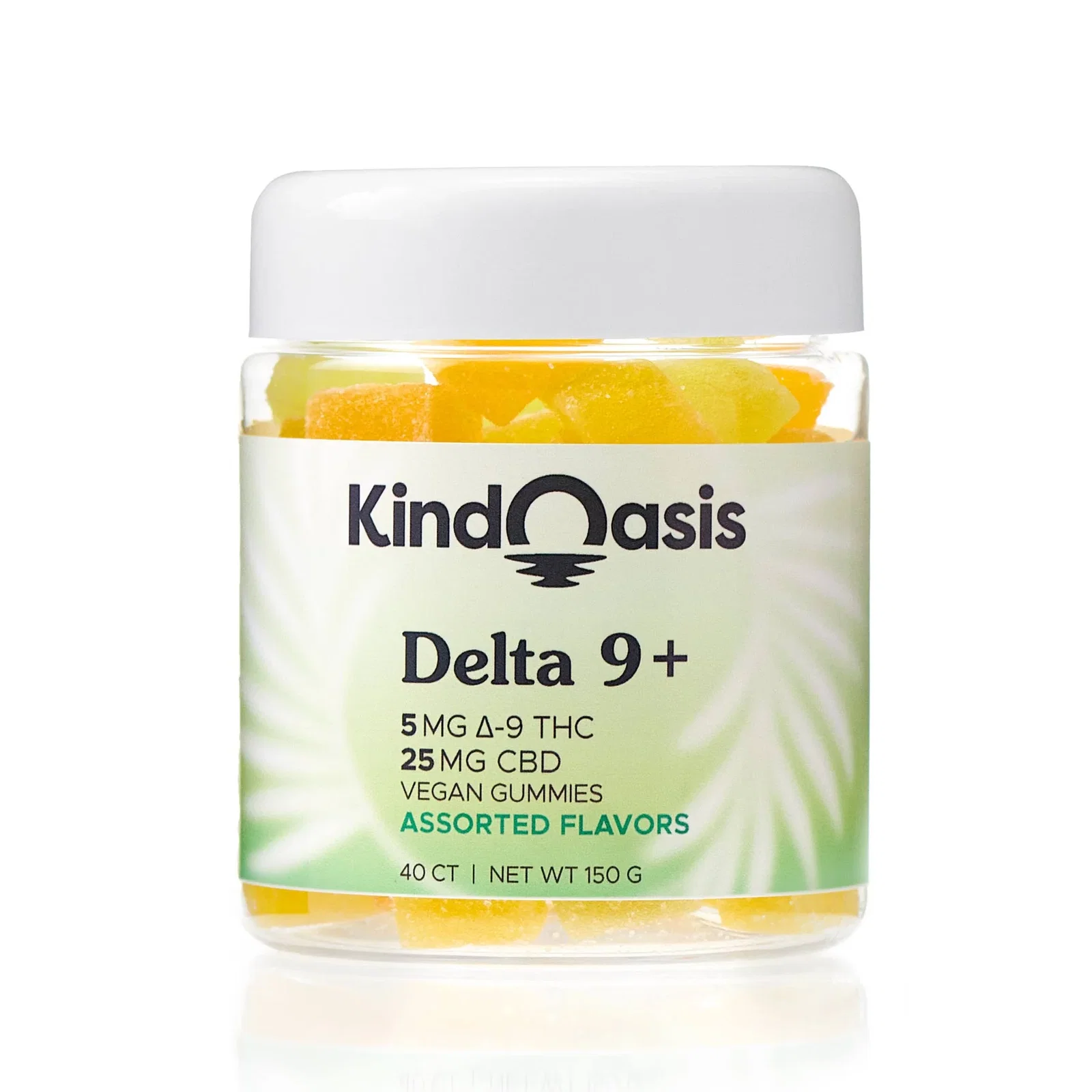Image of Delta 9 THC 5mg + CBD 25mg Gummies - 40ct Assorted