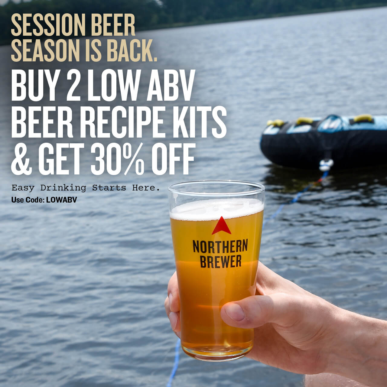 Session Beer Season Is Back. Buy 2 or More Low ABV Kits, Get 30% Off - 5/27/2026