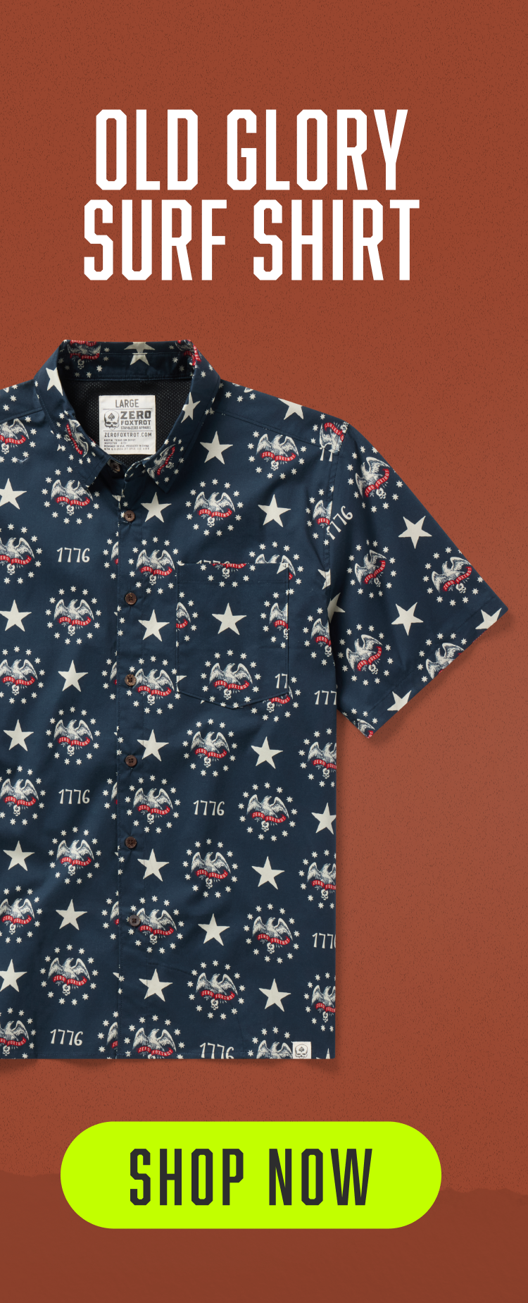 Old Glory Surf Shirt
