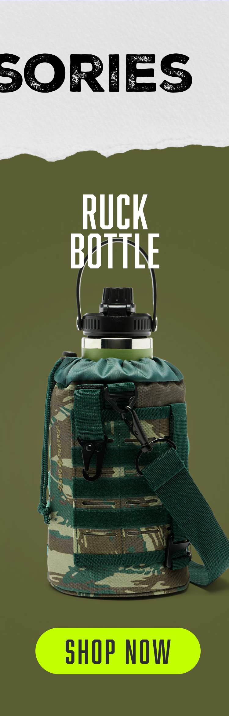 TAC Ruck Bottle - 32oz