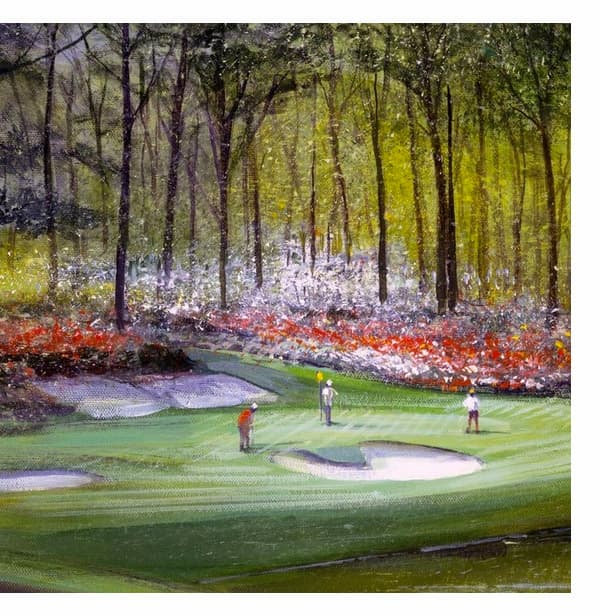 Twelfth Hole At Augusta by Peter Ellenshaw