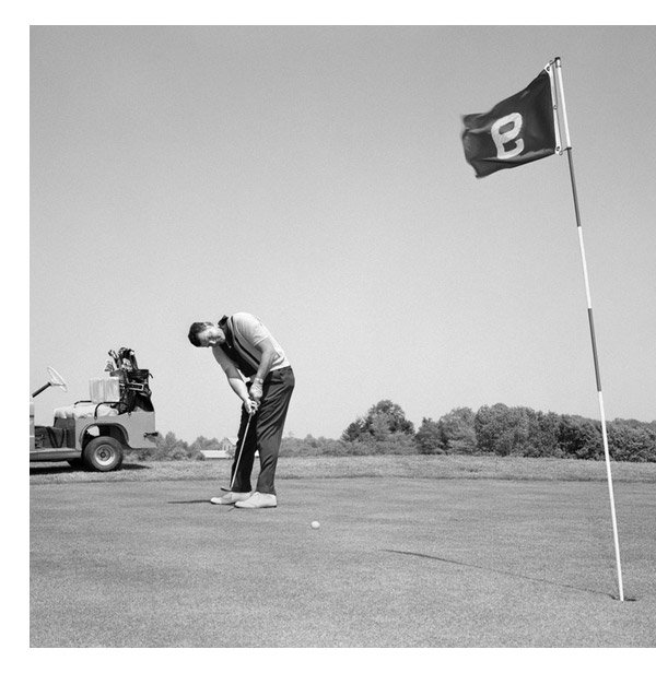 1960's Man Playing Golf