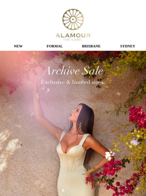 Evening Wear Archive Sale 😍